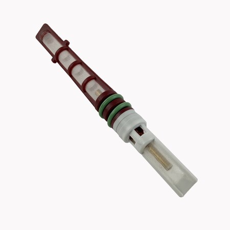 Truckair Orifice Tube - Red, Category: Orifice Tube, Inlet: .062, Color: Red, Oe: Peterbilt 12-0415